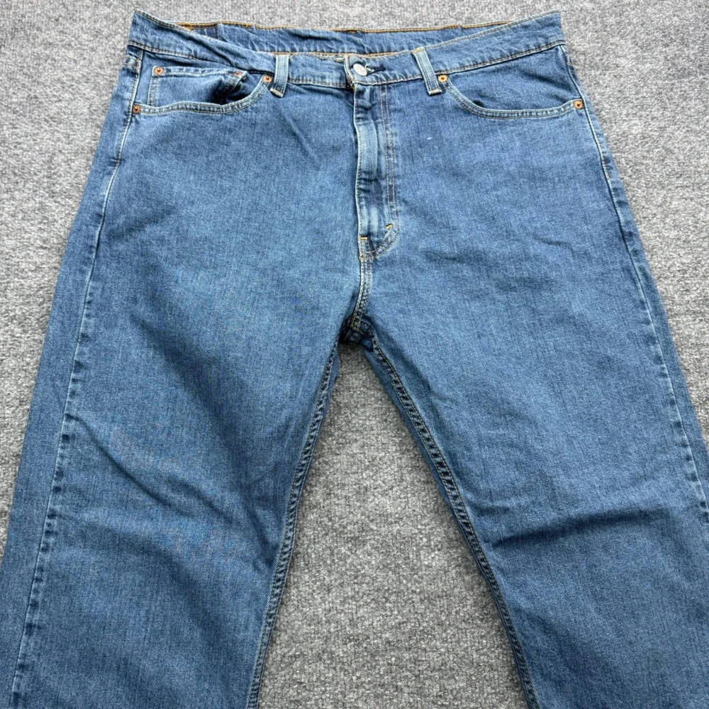 Levi's‎ 505 Regular Fit Jeans Mens 38x30 Blue Denim Straight Leg Workwear